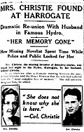 The lady vanishes
