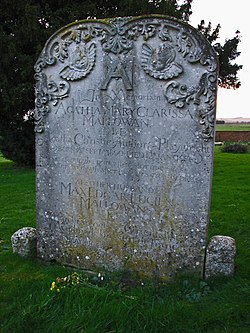 Agatha Christie's grave